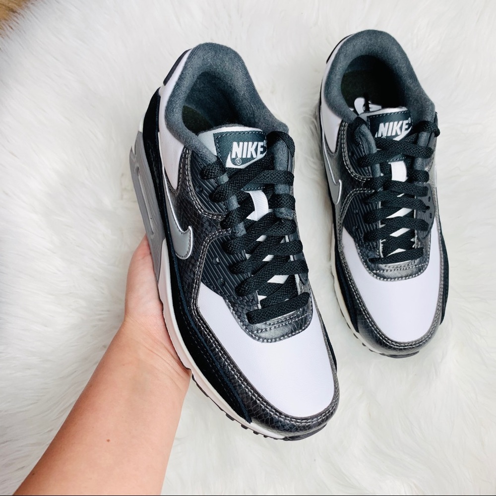 Nike Air Max 90 Python Black White - Picture 2 of 8